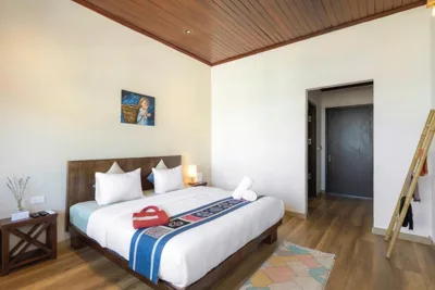 Habitación doble con balcón — Maison de Sapa Villa